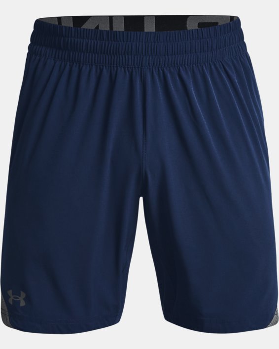 Men's UA Elevated Woven 2.0 Shorts, Navy, pdpMainDesktop image number 4
